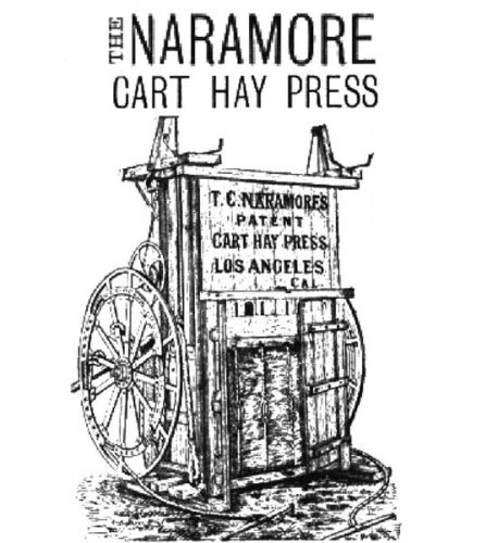 Looking for information on unique cart-style hay press